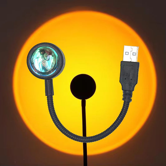 Sunset Projector Lamp – Rainbow & Golden Hour Glow
